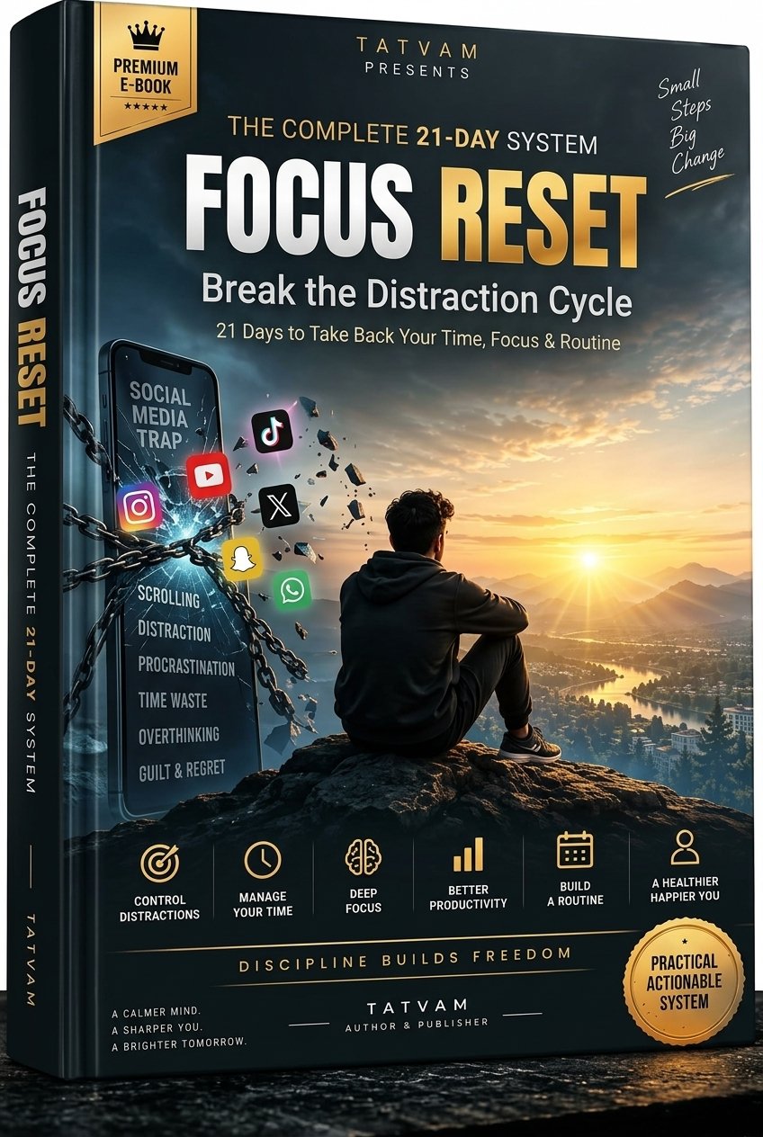 Focus Reset (Phone की लत तोड़ो, Focus वापस लाओ)